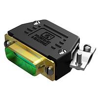 Amphenol Positronic RD50M10L00 ປລັກ DSUB 50M CRIMP GF ZINC