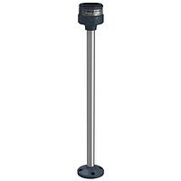 SCHNEIDER XVUZ400 ແຜ່ນຕິດຕັ້ງອຸປະກອນແສງຫຼັງຕູ້ມີເສັ້ນສົ້ມ 400mm, ສີດຳ