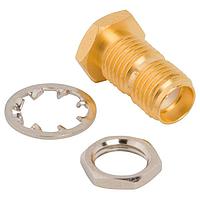 Amphenol RF AD-SMAJAMC4J-1 ຕົວແປ RF - ລະຫວ່າງຊຸດ SMA Bkhd Jck ໄປຫາ AMC4 Plg Adapter 50 Ohm