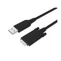 EverPro EPIUH62-A0B3K010M ການປະກອບສາຍເສັ້ນແອບຕິກໄຟເບີ USB 3.1 Gen 1, 5Gbps, ປະເພດ A ຜູ້ຊາຍ ແລະ ກ່ອນເຊື່ອມ micro-B, ສາຍແອັກຕິບເຕິບອອບຕິກທີ່ມີຄວາມຍືນຍົງສູງ - 10m, OD 4.8mm {ສາມາດຍາວໄດ້ຖຶງ 20m}