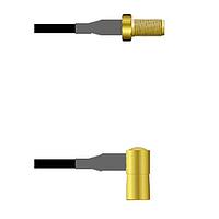 Amphenol Custom Cable Q-2V03S0003060i ສາຍສະບັບ RF SMA-SJ/SMB-RP G174 60I