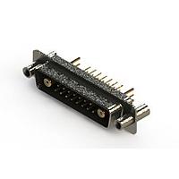 EDAC 627-17W2224-5TC ຕົວເຊື່ອມຕໍ່ Mixed Contact D-Sub Connectors Vertical Combo Dsub