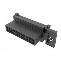 Amphenol FCI 10160855-22GLF ປລັກ MinitekPwr 3.0DualRow Plug 22Pos ສີດຳ