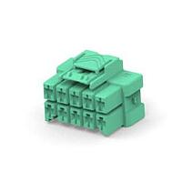 AMP Connectors - TE Connectivity 7-2232266-5 ຕົວເຊື່ອມຕໍ່ Hard Metric 2x5 ປລັກຮາງ Key C gre
