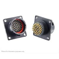 Eaton Souriau-Sunbank UTS018E32PZ ຮັບສະຕິເຄື່ອງ ຮັບສະຕິເຄື່ອງພລາສຕິກຮູບສີ່ແຫ່ງມີຟແລງ, ບໍ່ມີຫົວຄົວຫຼັງ, ມີ 32 ຕິດຕໍ່ຊໍເດີຜູ້ຊາຍ, IP68/69K ໃນສະພາບບໍ່ໄດ້ຕິດກັນ, ການກຳນົດກະແຈ Z