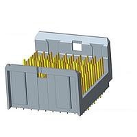 Amphenol FCI 10123359-101LF ຕູ້ຕໍ່ໄວສູງ / ຕູ້ຕໍ່ແບບມົດູເລີລ 4 ຄູ່ ຕິດຕໍ່ຫົວກົງແບບຕັ້ງຕົ້ນ