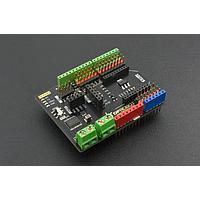 DFRobot DFR0502 ຕົວຄວບຄຸມແລະຕົວຂັບເຄື່ອນ Motor/Motion Controller & Driver Gravity: IO Expan. & Motor Driver Shield