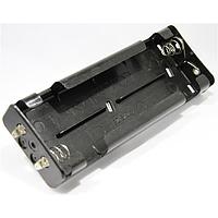 Eagle Plastic Devices 12BH261D-GR ຖານຖ້ວຍແບດເຕີຣີ 6 C ມີແຖບບອດບິນ