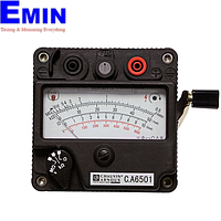 Chauvin Arnoux C.A 6501 Megohmmeter ມື cranked (500V/200MΩ)