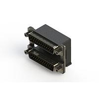 EDAC 661-025-364-009 ຕູ້ສະຫນອງ Dual Port D-Sub ມຸມຂວາ ຕູ້ສະຫນອງ Dual Port D-Sub