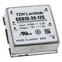 TDK-Lambda CCG15-24-12S ອິສເອລເທດ 15.6W 12/24Vin 12Vout 1.3A