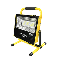 GivaSolar GV-KFL-100WB ໂຄມໄຟ LED ສາມາດສາກໄຟໄດ້ (100W)
