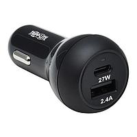 Tripp Lite U280-C02-39W-1B ຕູ້ຊາດແບດເຕີຣີ 39W DUAL USB CAR CHARGER