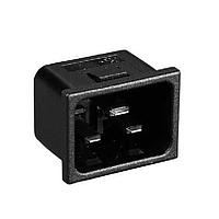 Bulgin PX0598/30/63 ປາກຂາວ C20 SNAP-FIT 1MM PNL 6.3MM TAB