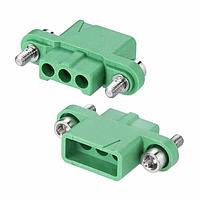 Harwin M300-2250396F2 ຮູງຮັບ Receptacle M300, 3MM, 3P 1R FML HSG ມີ JSCREW