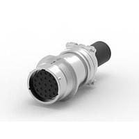 DEUTSCH - TE Connectivity HD34-24-23ST-059 ຕໍ່ຕົວ REC,23P,AL,T, CBL CLMP BT, DRAIN,16,S,MC