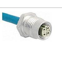 HARTING 21033836405 ຕົວເຊື່ອມ M12 PANEL FEEDTHRU D-CODED SHIELDED