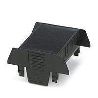 PHOENIX CONTACT 2201755 ຮາວຊິ້ງ, ສ່ວນບ້າງບູງ EH70-CDS/ABSBK9005 CVR, ສູງ, ເປີດ, ສີດໍາ