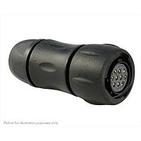 Eaton Souriau-Sunbank UTS6JC1210S ປລັກ 10P Strt Socket Plug Backshell ຂະໜາດ 12