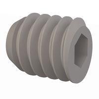 Essentra Components 010832T018 ຊຸດສະກຣູ Set Screw, ຫົວບ່ອນ Socket, ກະດູກສາຍ #8-32, ຄວາມຍາວ 3/16