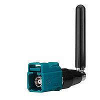 Taoglas GW.05.0ZZ23 ອານເຕນໃນອາຄານ 2.4/5.8GHz ຕິດຕັ້ງທີ່ສິ້ນສຸດ ອານເຕນໂມໂນໂພນ ມີບ່ອກພັນ FAKRA ລະຫັດ Z ສີນ້ຳເບີ້ງ SMB(F)