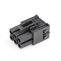 Molex 171692-0206 ຮາກຮອງຮີເຊບເຕິເມກາ-ຟິດ Recpt HSG DLR 6CKT BLK