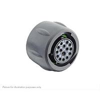 Eaton Souriau-Sunbank UTSX614E15S ປລັກສ໌ ປລັກ, ບໍ່ມີພາກຫຼັງ, ມີຂໍ້ຕິດຕໍ່ຊໍເດີຍຍິງ 15 ຕົວ, IP68/69K ໃນສະພາບບໍ່ໄດ້ຕ້ອງການ