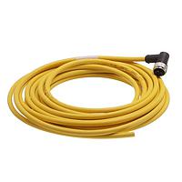 HARTING 21350300517050 ເສັ້ນສາຍອຸປະກອນຈັບສັນຍາ / ເສັ້ນສາຍອຸປະກອນຂັບ M12 A-code 5-pin ປີ້ງຊາຍມີຫົວຊາຍເປັນມຸມໄປສູ່ປາກເປີດ, 5m, ປີ້ງ PVC ເຫຼືອງ