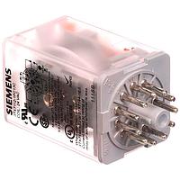 SIEMENS 3TX71121FC13C ປຸກ-ອິນ ເລເລຍ PLUG-IN RELAY, OCTAL, 3PDT, 10A, 24VAC