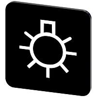 SIEMENS 3SU19000AF160RX0 ປ້າຍປະກັບ, ປ້າຍປະກັບສະແດງແສງ, ສີດໍາ 22 X 22MM, BELEUCHTUNG