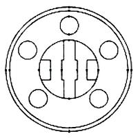 Mallory Sonalert PSR66N08AK ລະບົບລະດັບສຽງອິເລັກໂຕຣແມກເຕິກ SPEAKER 500HZ 110DB 66X23 METAL STK