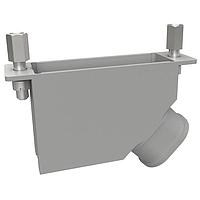 AirBorn MM-242-015-000-4100 EMI/RFI ປົກກັນຫົວສາຍ Rugged Backshell 2 Row NIC