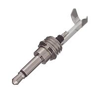 REAN NYS226B ປະກອບໂທລະສັບ 3.5MM MONO PLUG ສີດຳ/ເງິນ REAN