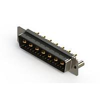 EDAC 627-24W7624-1N3 ຕົວເຊື່ອມຕໍ່ Mixed Contact D-Sub Connectors Vertical Combo Dsub
