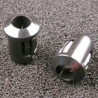 Kingbright RTF5010 ກອງແສງ LED 5MM LED HOUSING ສີດຳ NYLON 6/6