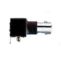 Bomar 364A595BLB ຕູ້ເຊື່ອມຕໍ່ PCB BNC R/A PC JACK, ຕ່ຳສູງ ສີດຳ
