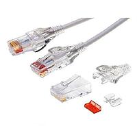 Stewart Connector SS-39100-049 ຕົວເຊື່ອມ CAT6A ບໍ່ມີປົກກັນສະເລັດ ປຸກຂະໜາດນ້ອຍ OD