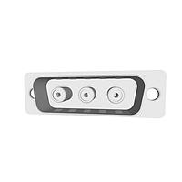 NorComp 683M3W3103L051 ຕູ້ຕໍ່ຕໍ່ສອງປະເພດ Mixed Contact D-Sub Connectors Coax Combo D Vert PCB 3W3/M/50O/VT