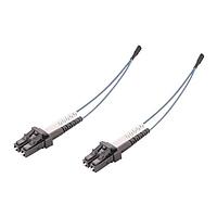 HARTING 33012410010027 Harting LC Fiber Optic Jumper Cable Assembly, 2xLC Duplex, MM 50/125um OM3, 1.0m