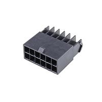 Molex 172762-0112 ຕູ້ປະກອບປລັກ MINIFIT TPA2 12CKT DR PLG HSG 4.2MM 94V-2 GW