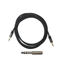 CCS 58120-984 ສາຍສຽງ Audio Cable CW ສໍາລັບວັດທຸ 1/8" ຫຼື 1/4" Radio, 6ft