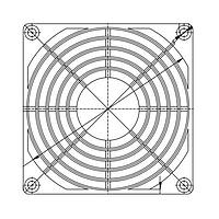 Sunon PB-09 ກະບອກມືຖືພັນລົມ, 92mm, ເປັນພລາສຕິກ