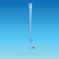 SciLab SL.Col2035 ຖັນ Chromatography ແກ້ວ DURAN (PTFE valve, Φ46xh500mm)