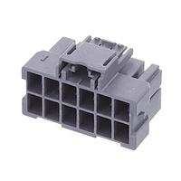 AMP Connectors - TE Connectivity 5-2232266-6 ເຮືອນສາຍໄຟ 2x6 plug dgr housing Key A