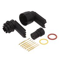 Amphenol Alden 308829 ຊຸດປລັກກ່ອນສາຍສື່ມຕໍ່ 7 ໂພນ 22 AWG