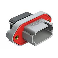 Amphenol SINE Systems AT16-18PE-PM11 ກະແຜ່ງຕຳແໜ່ງ 18 ທາງ 18 ຕຳແໜ່ງ Mo tacle, Keyed E, ສີເທົາ