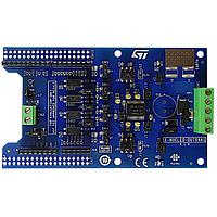 STMicroelectronics X-NUCLEO-OUT04A1 ບອດຂະຫຍາຍຜົນອອກດິຈິຕອນອຸດສາຫະກຳ Power Switch ອີງຕາມ IPS2050H-32