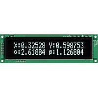 Noritake CU20029-UW1J ຈໍ VFD (Vacuum Fluorescent Displays) 2x20 VFD ພ້ອມກັບຕົວຄວບຄຸມ