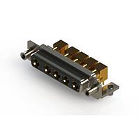 EDAC 630-5W5-640-5N5 ຕູ້ຕິດຕໍ່ D-Sub ປະສົມມຸມຂວາ ຕູ້ຕິດຕໍ່ພະລັງງານ Combo D-Sub