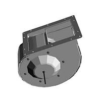 ebm-papst G4E180-GS11-01 ພັງລົມໄຟຟ້າສົມມັດແລະພັງລົມໄຟຟ້າ AC Centrifugal Blower